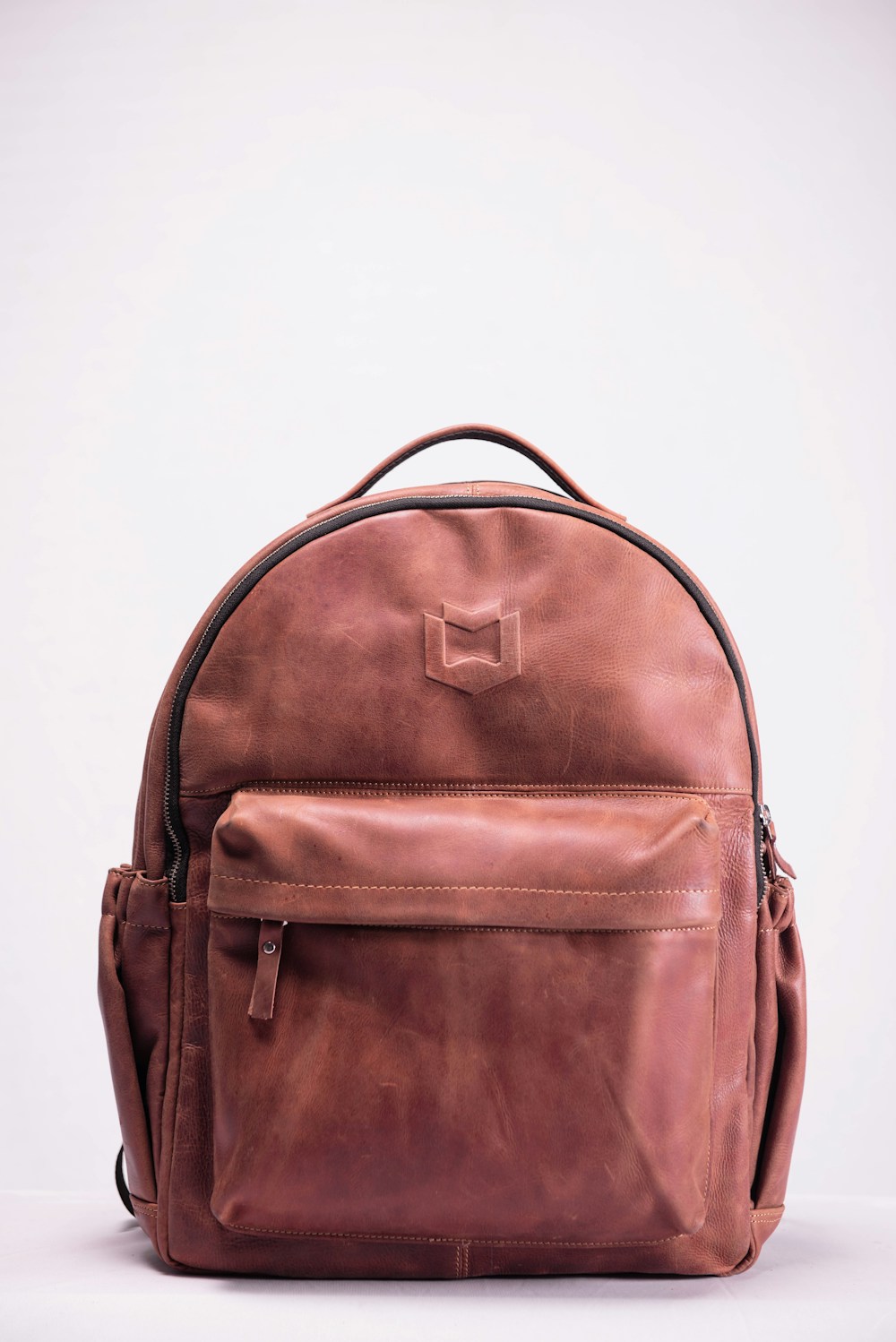 Terracotta Leather Backpack