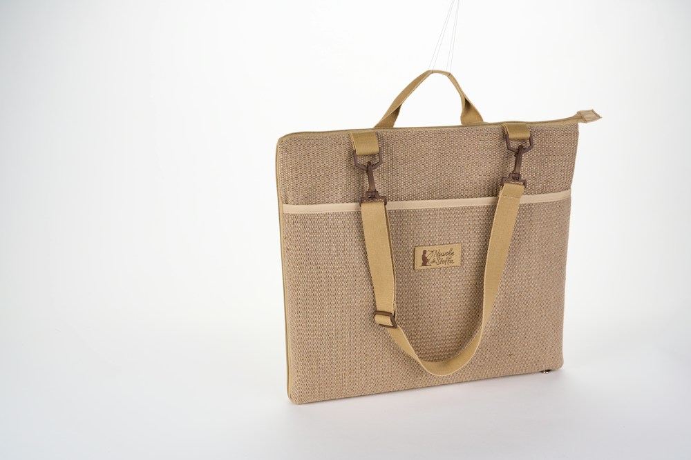 Jute Laptop Brief 14"