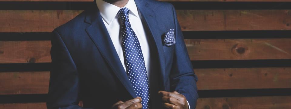 Tailored Navy Blazer