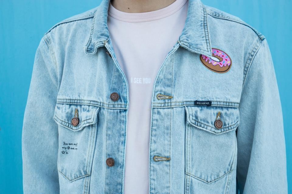 Light-Wash Denim Jacket