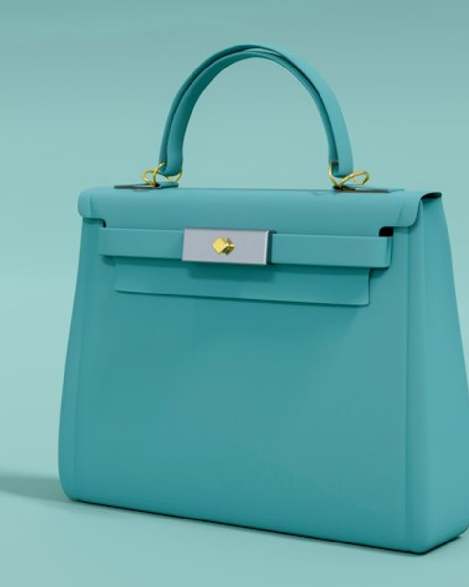 Lagoon Structured Handbag