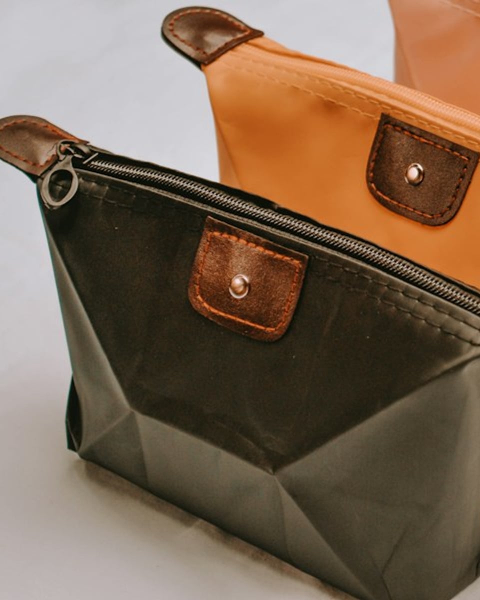 Canvas Toiletry Pouch Set
