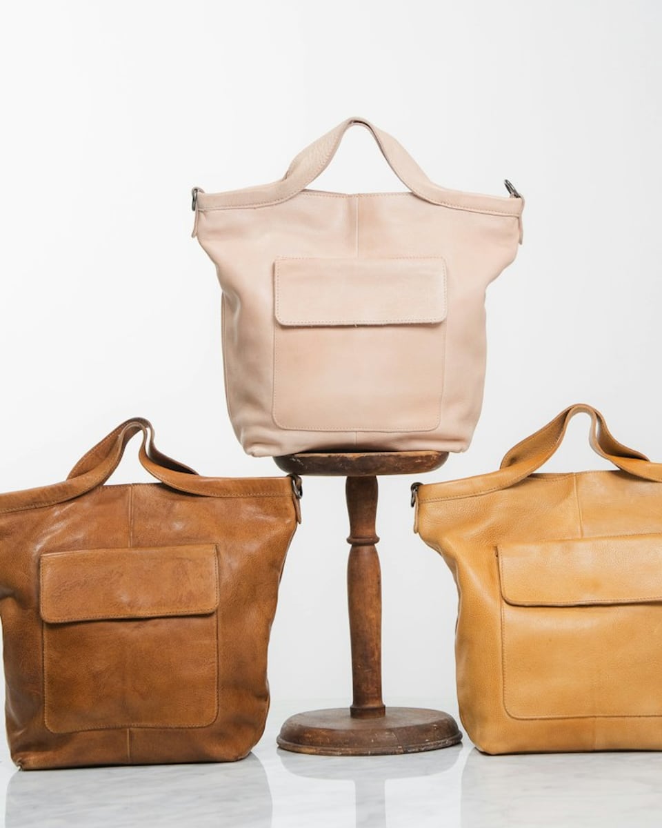 Harvest Leather Shopper