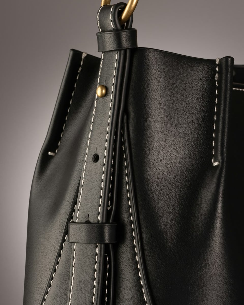 Stitchline Leather Tote