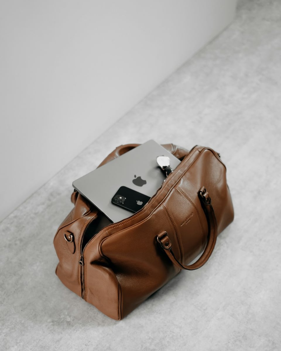 Concord Leather Weekender