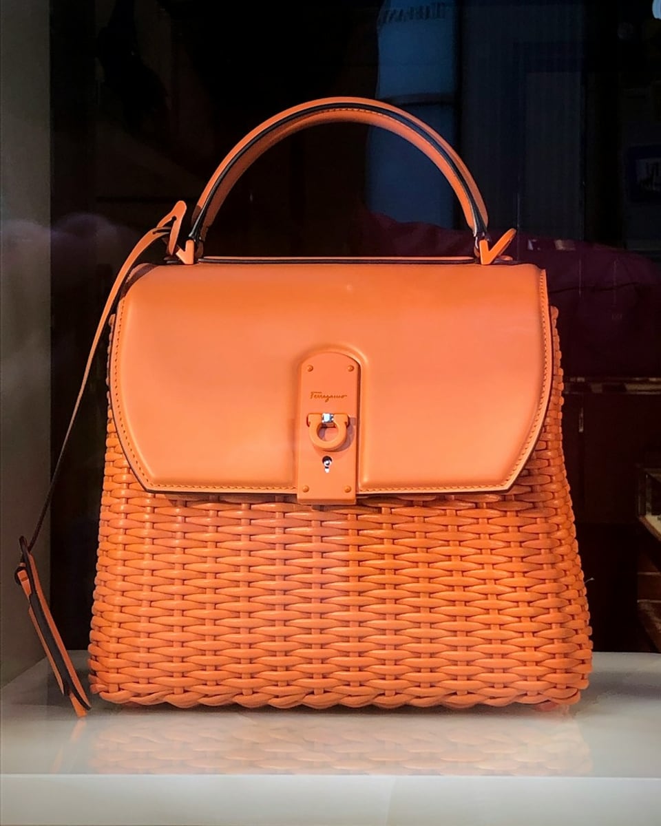 Capri Wicker Top-Handle
