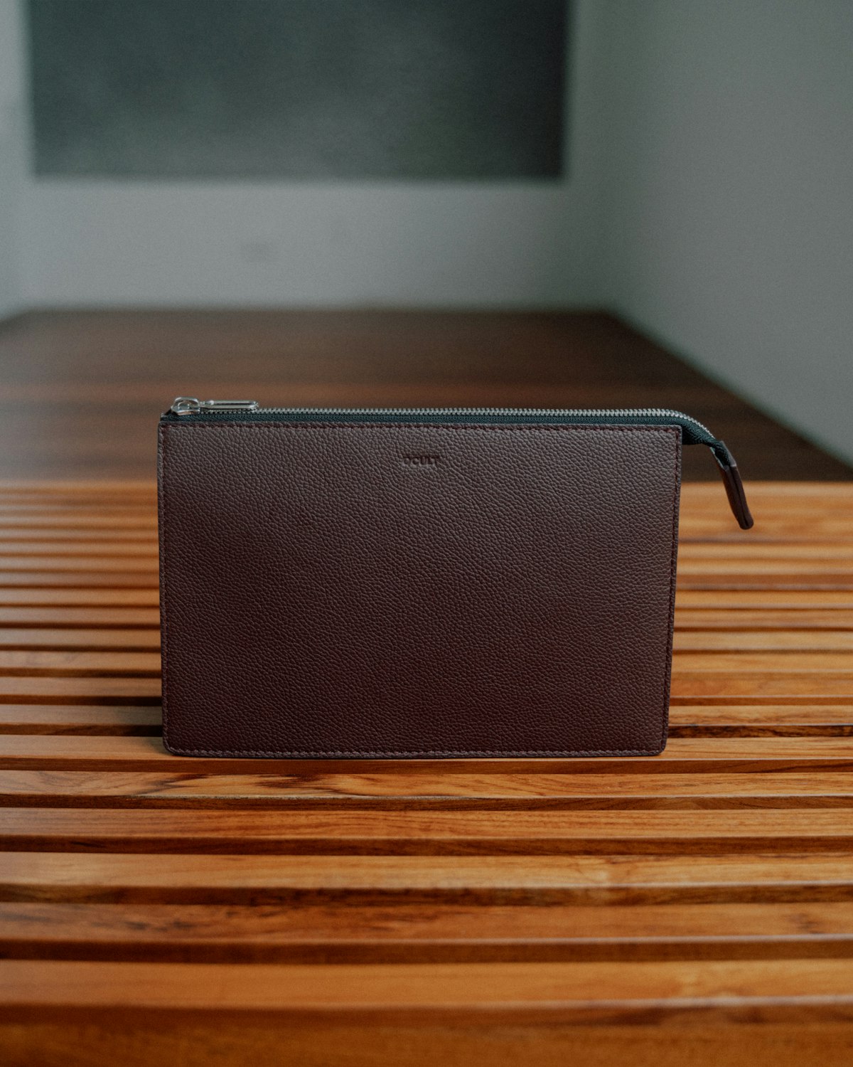 Everyday Leather Zip Pouch