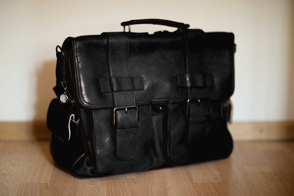 Executive Leather Briefcase